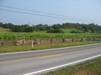 School House Ridge from the Marker Location. Click for full size. School House Ridge from the Marker Location image. Click for full size.