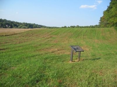 From Skirmish Line to Burial Ground Marker. Click for full size. From Skirmish Line to Burial Ground Marker image. Click for full size.