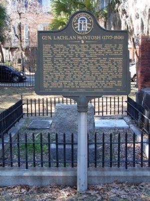 General Lachlan McIntosh (1727-1806) Marker image. Click for full size.