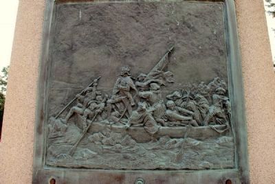 Metalic Relief of Washington Crossing the Deleware image. Click for full size.