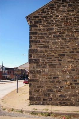 Brashear house with marker on left. Click for full size. Brashear house with marker on left image. Click for full size.