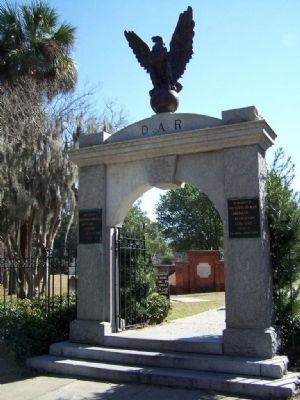 Marker located in Colonial Park Cemetery. Click for full size. Marker located in Colonial Park Cemetery image. Click for full size.