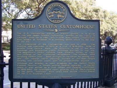 United States Customhouse Marker image. Click for full size.