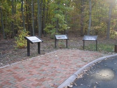 Burying the Dead and other markers. Click for full size. Burying the Dead and other markers image. Click for full size.