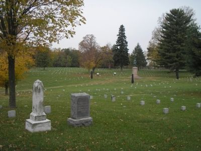 Fredericksburg National Cemetery image. Click for full size.