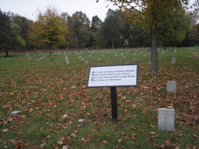 The Bivouac of the Dead. Click for full size. The Bivouac of the Dead image. Click for full size.
