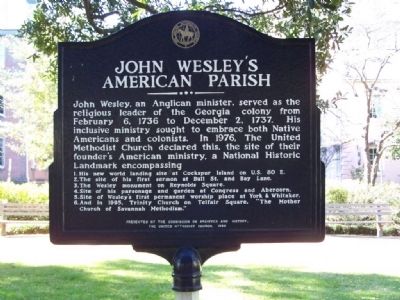 John Wesley's American Parish image. Click for full size.