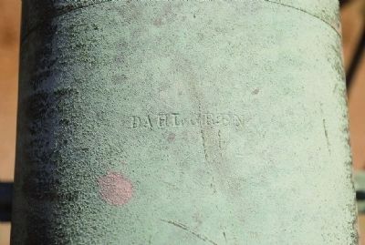 "Dahlgren" Engraved on Cannon. Click for full size. "Dahlgren" Engraved on Cannon image. Click for full size.