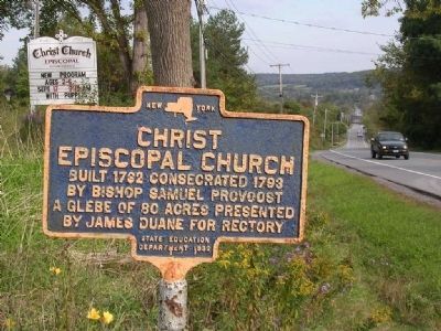 Christ Episcopal Church along Route 20 in Duanesburg, NY image. Click for full size.