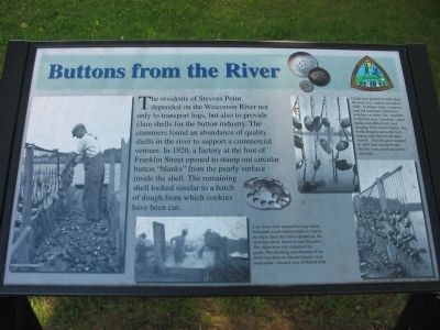 Buttons from the River Marker. Click for full size. Buttons from the River Marker image. Click for full size.