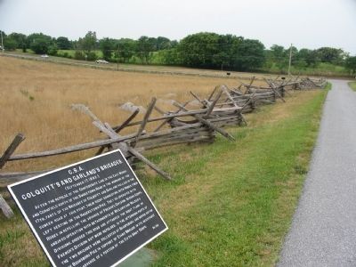 Marker Along Richardson Avenue image. Click for full size.