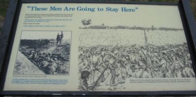 "These Men Are Going to Stay Here" Marker image. Click for full size.