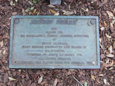 Johnson Square Marker image. Click for full size.