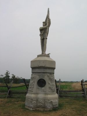 132nd Pennsylvania Volunteer Infantry Marker. Click for full size. 132nd Pennsylvania Volunteer Infantry Marker image. Click for full size.