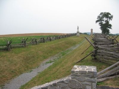 The Sunken Road or Bloody Lane. Click for full size. The Sunken Road or Bloody Lane image. Click for full size.