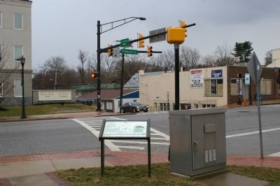 View from the marker, looking south. Click for full size. View from the marker, looking south image. Click for full size.