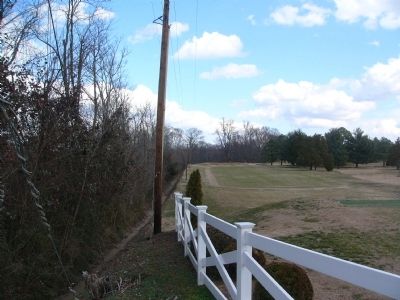 The ravine alongside the present golf links. Click for full size. The ravine alongside the present golf links image. Click for full size.