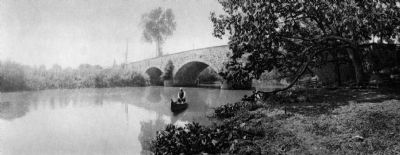 Funkstown Turnpike Bridge, circa 1910 image. Click for full size.
