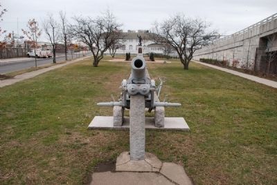 Cannon at the Front of "Doughboy" Park image. Click for full size.