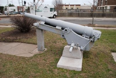 Left Profile of Cannon at Front of "Doughboy" Park image. Click for full size.