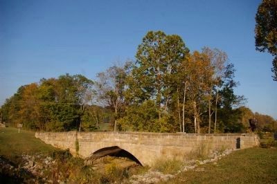 Peter's Creek Bridge as it is today image. Click for full size.