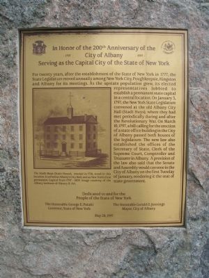Albany's Bicentennial as New York's State Capitol image. Click for full size.