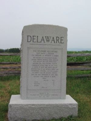 2nd Delaware Monument. Click for full size. 2nd Delaware Monument image. Click for full size.