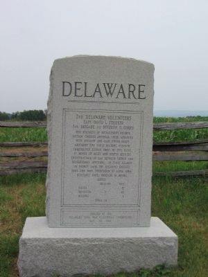 2nd Delaware Monument image. Click for full size.