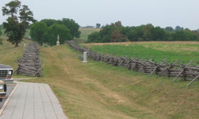 The Federal Penetration of the Sunken Road image. Click for full size.