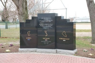 Korean Vietnam Persian Gulf War Monument. Click for full size. Korean Vietnam Persian Gulf War Monument image. Click for full size.