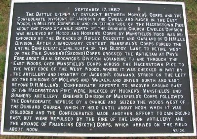 September 17, 1862 Marker. Click for full size. September 17, 1862 Marker image. Click for full size.