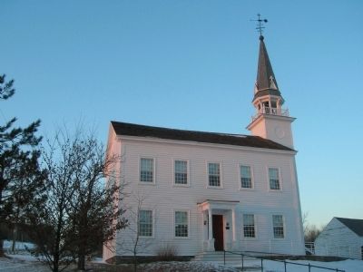 The Circa 1793 Church in Duanesburg. Click for full size. The Circa 1793 Church in Duanesburg image. Click for full size.