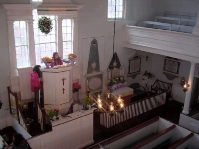 Christ Episcopal Church, Interior image. Click for full size.