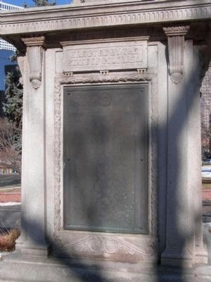 Monuments south side. Click for full size. Monuments south side image. Click for full size.