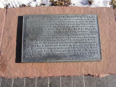 Sand Creek Massacre Marker. Click for full size. Sand Creek Massacre Marker image. Click for full size.
