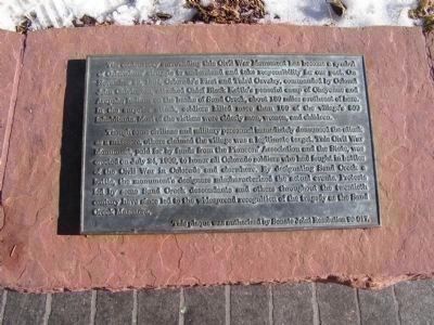 Disclaimer about the Colorado Soldier's Monument. Click for full size. Disclaimer about the Colorado Soldier's Monument image. Click for full size.