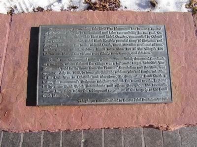 Disclaimer about the Colorado Soldier's Monument image. Click for full size.
