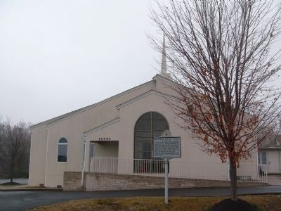 Neabsco Baptist Church and New School Baptist Church Marker. Click for full size. Neabsco Baptist Church and New School Baptist Church Marker image. Click for full size.