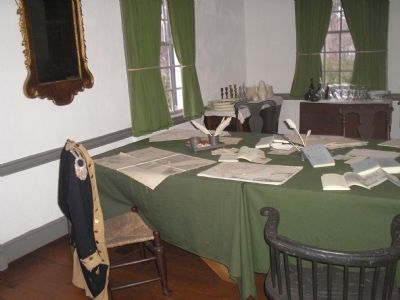 War Room in Ford's Mansion image. Click for full size.