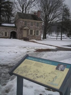 Washington's Headquarters at Valley Forge. Click for full size. Washington's Headquarters at Valley Forge image. Click for full size.