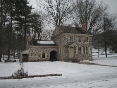 Valley Forge Headquarters image. Click for full size.