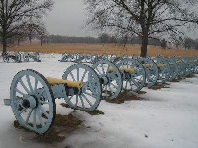 Brig. Gen. Henry Knox's Cannons. Click for full size. Brig. Gen. Henry Knox's Cannons image. Click for full size.