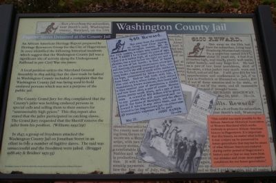 Fugitive Slaves Detained at the County Jail Marker. Click for full size. Fugitive Slaves Detained at the County Jail Marker image. Click for full size.