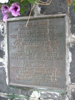 DAR Plaque image. Click for full size.