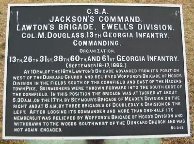 Jackson's Command Marker. Click for full size. Jackson's Command Marker image. Click for full size.