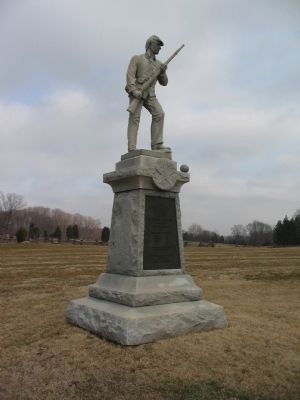 128th Pennsylvania Volunteer Infantry Monument. Click for full size. 128th Pennsylvania Volunteer Infantry Monument image. Click for full size.