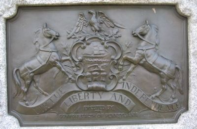 Seal of the Commonwealth of Pennsylvania. Click for full size. Seal of the Commonwealth of Pennsylvania image. Click for full size.