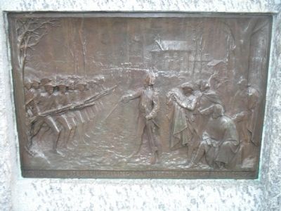 Detail of von Steuben statue. Click for full size. Detail of von Steuben statue image. Click for full size.