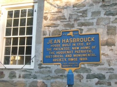 Jean Hasbrouck House image. Click for full size.