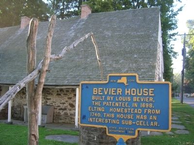 The Bevier House in New Paltz, New York. Click for full size. The Bevier House in New Paltz, New York image. Click for full size.